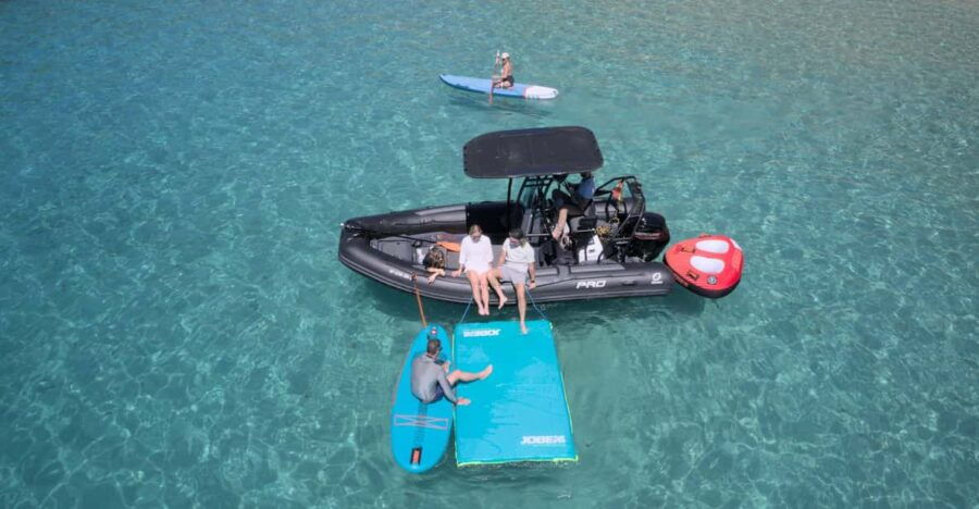 Ibiza : Private All-In Boat Trip on the South West Coast