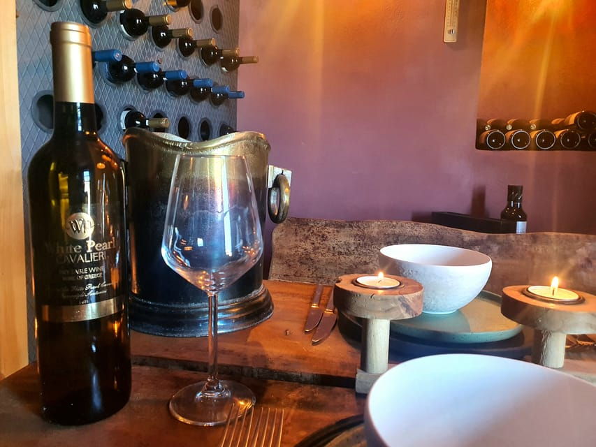 Imerovigli: Premium Wine Tasting With Caldera and Sea Views