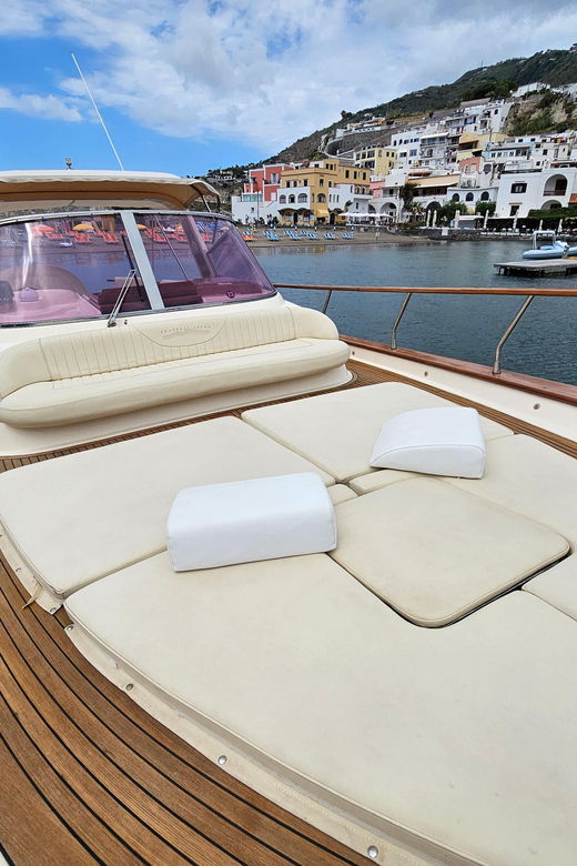 Island of Ischia: Private Full Day Boat Tour on Aprea 12M