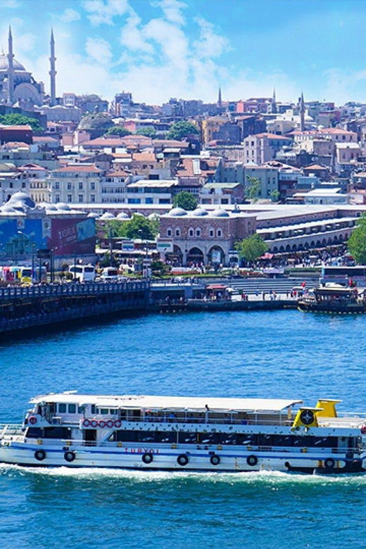 Istanbul: Bosphorus Cruise and Bus Tour With Bazaar Visit