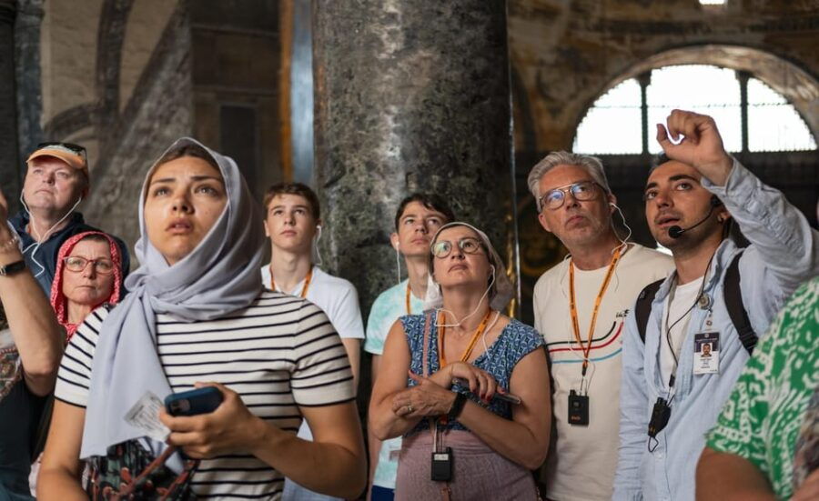 Istanbul: Hagia Sophia & Basilica Cistern Tour With Tickets