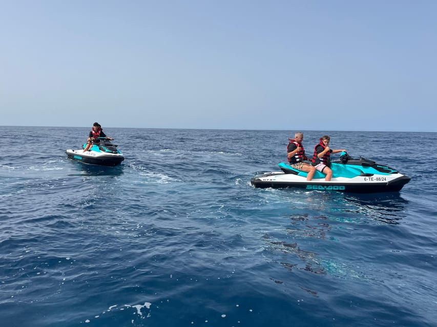 Jetski Tour Along the Coast of Maspalomas.