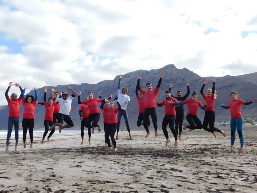 Kalufa Surf School in Caleta De Famara, Lanzarote