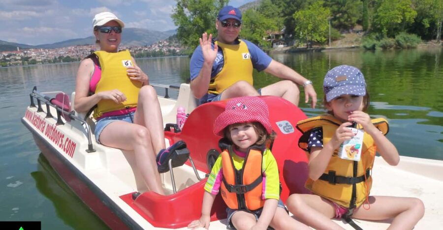 Kastoria: Pedalo on the Lake