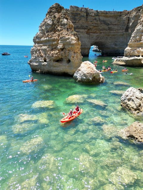 Kayak Tour Unexplored Caves + Benagil Cave