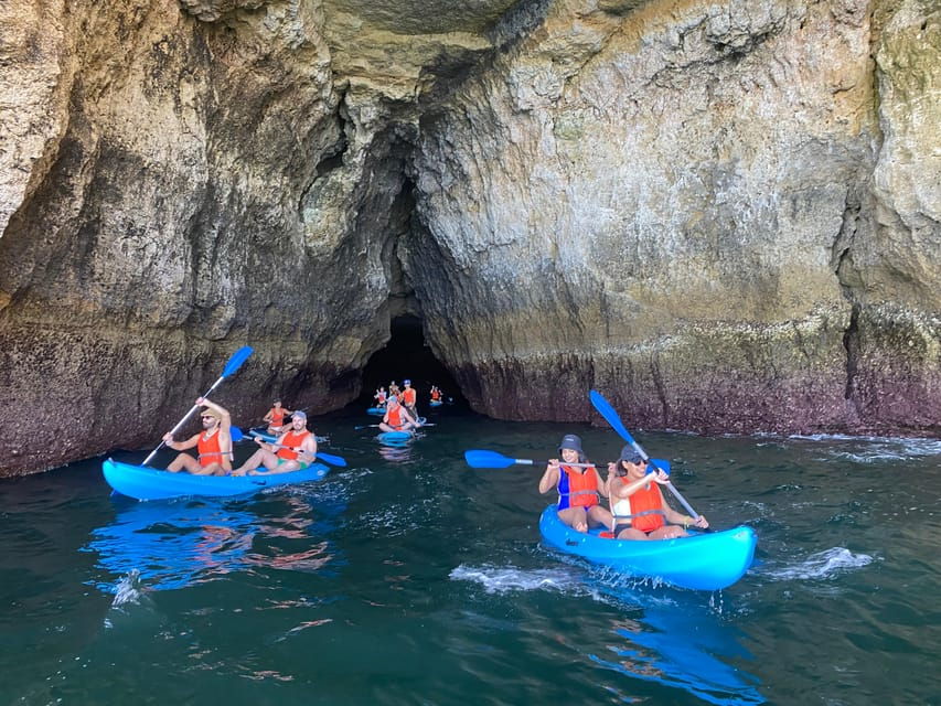 Kayaking Benagil Secret Caves at Sunrise, Be the First in