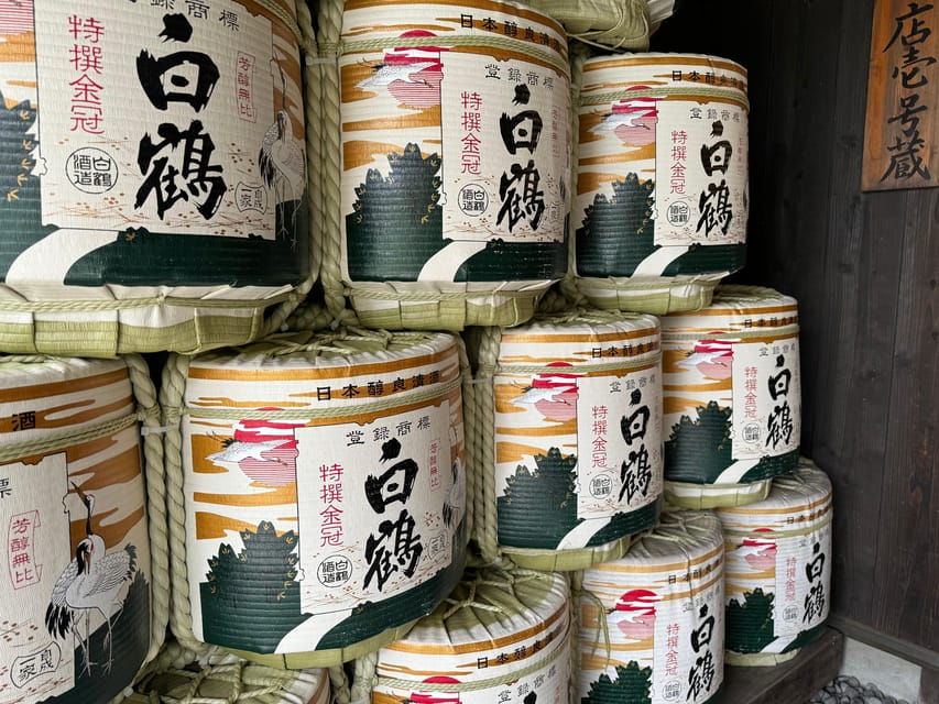 Kobe: Sake Brewery Tour With Tasting Sake