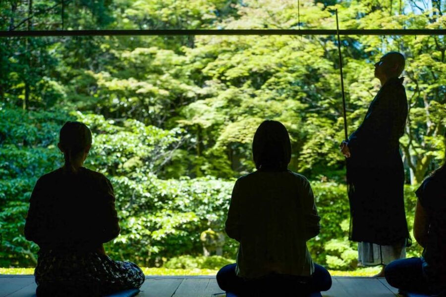 Kyoto: Nighttime Zen Meditation and Matcha Tea Experience