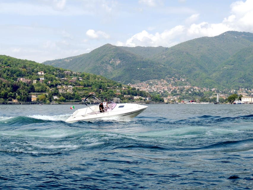 Lake Como: 2h Adventure & Private Boat Tour