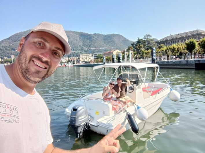 Lake Como: 4-Hour Private Boat Rental