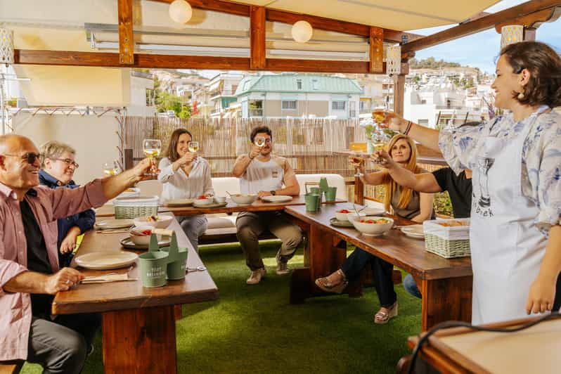 Lesson and Lunch With Katy at It Is Greek Roof Garden