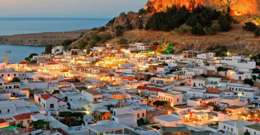 Lindos Evening Escape: Explore & Dine