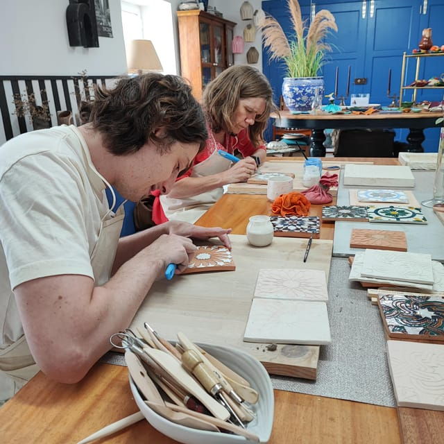 Lisbon: Hispanic Moorish Tile Workshop in Sintra - Workshop Location and Duration
