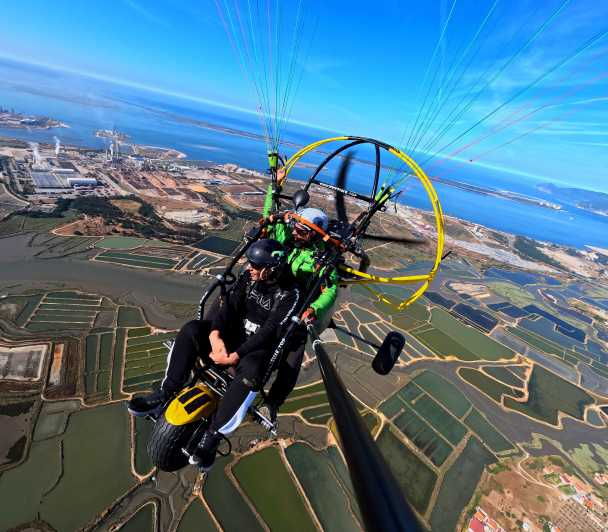 Lisbon: Paratrike Flight – Rio Sado