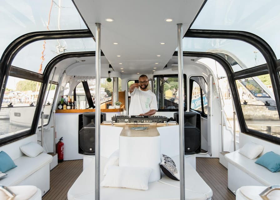 Lisbon: Swimming Tour With DJ and Party Bar - Tour Overview