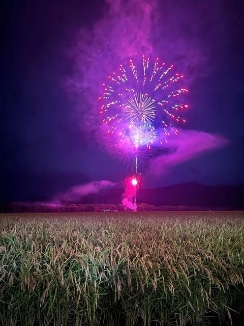 Local Fireworks Seat and Guide in Yokote, Akita - Overview of Fireworks Event