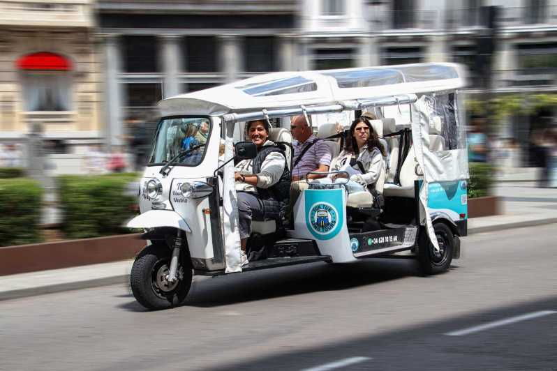 Madrid: Make Your Own 60 Minutes Tuk Tuk Tour - Customizable Itinerary Options