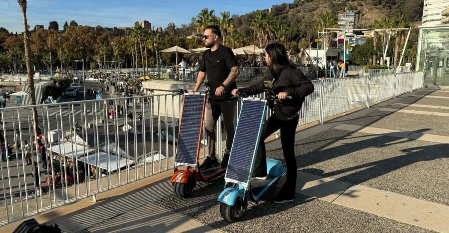 Malaga: Explore Malaga on a Solar Scooter