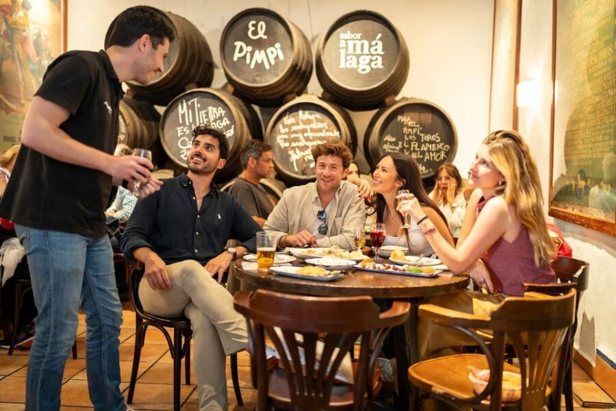 Málaga Gastronomic Tour: Tapas, Wine & Rooftops Small Group
