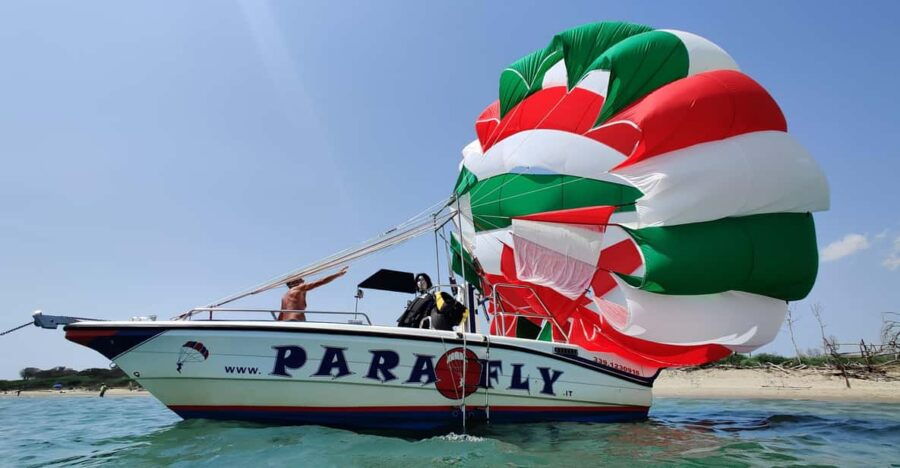Marina Di Pisticci: Magna Graecia Tour Featuring Parasailing