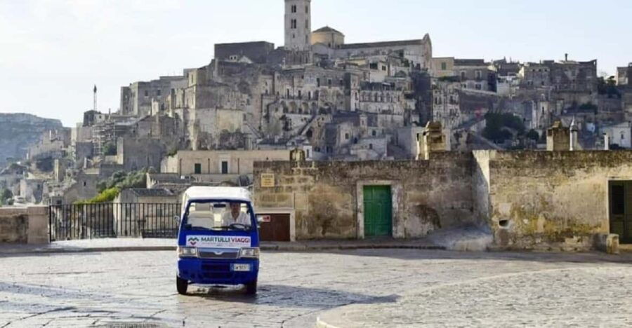 Matera: City Center and Murgia Park Porter Tuk-Tuk Tour - Tour Overview