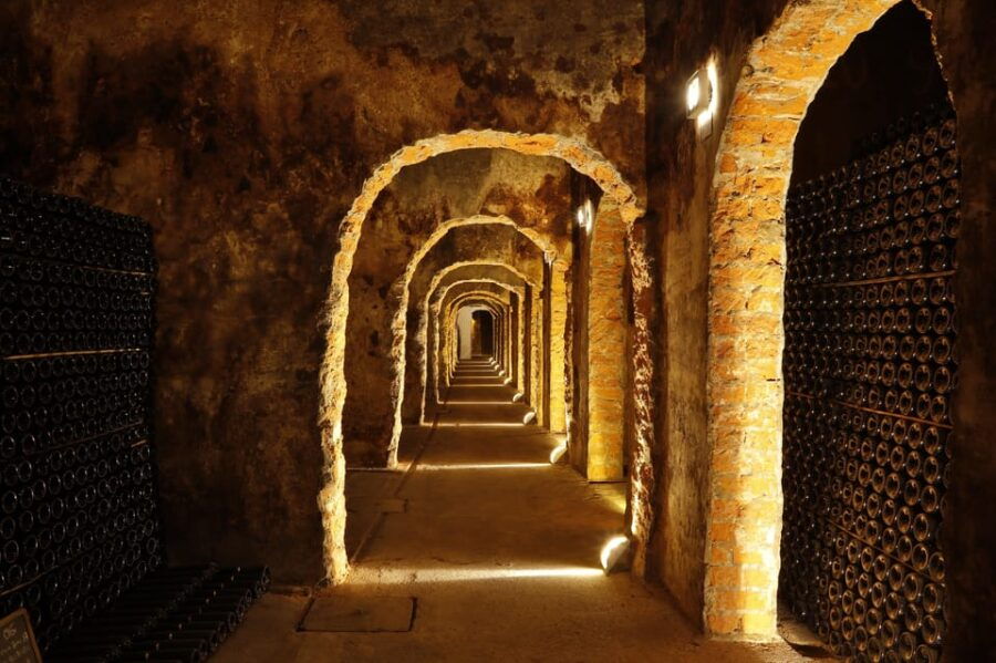Messias: Cellar Tour + Sparkling Wine Tasting & Cheese Board