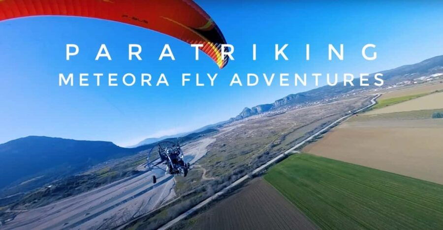 Meteora Motorized Tandem Paragliding Flight - Overview of the Experience
