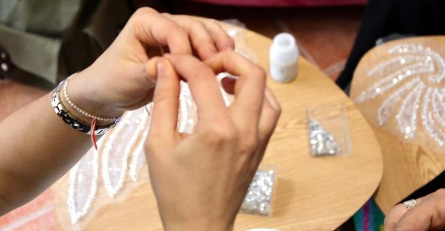 Milan: Private Artisan Embroidery Experience Workshop