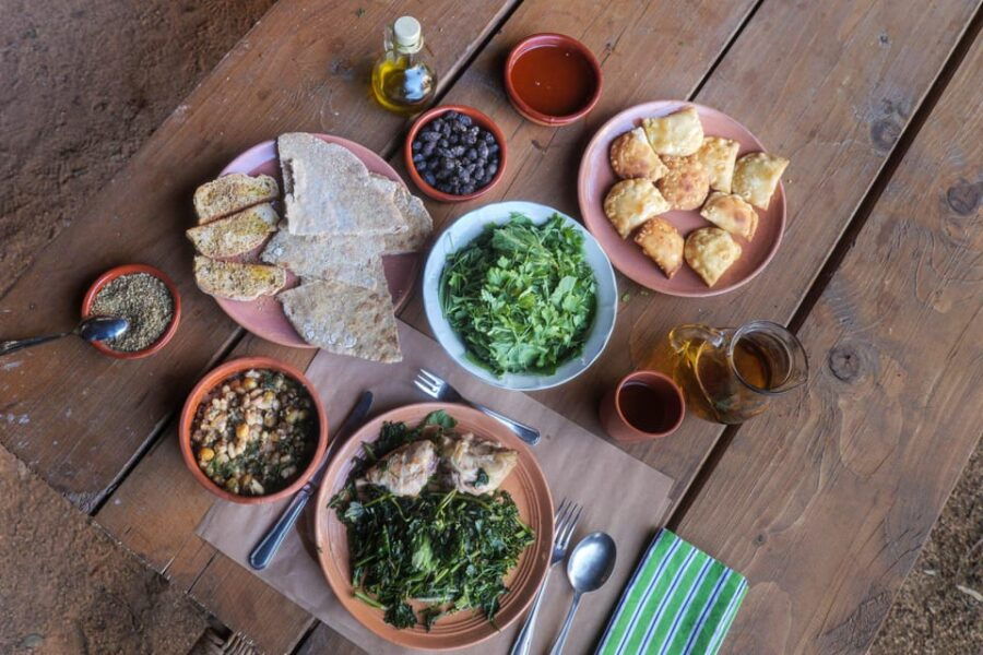 Minoan Menu in a Minoan Way - Essential Minoan Diet Ingredients