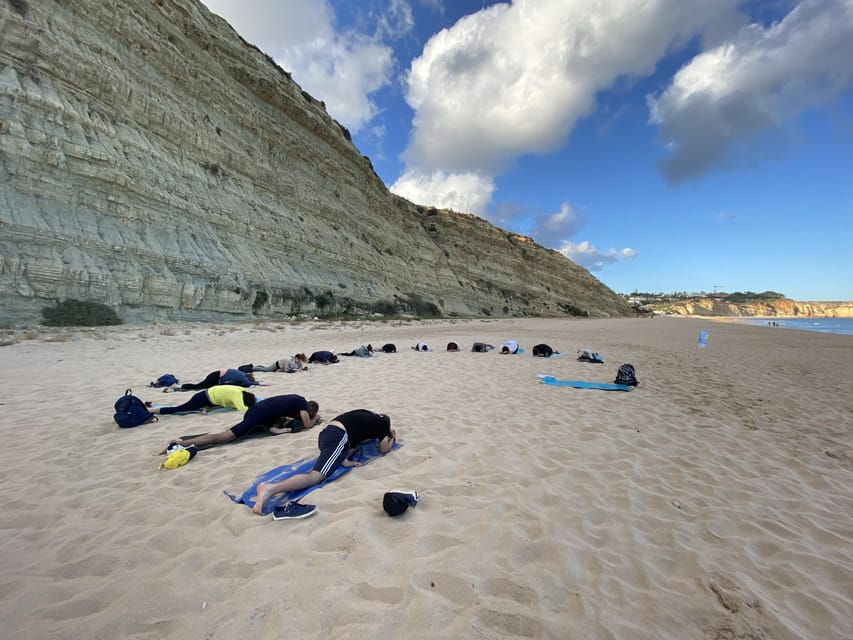 Morning Beach Yoga in Armação De Pêra by El Sol Lifestyle