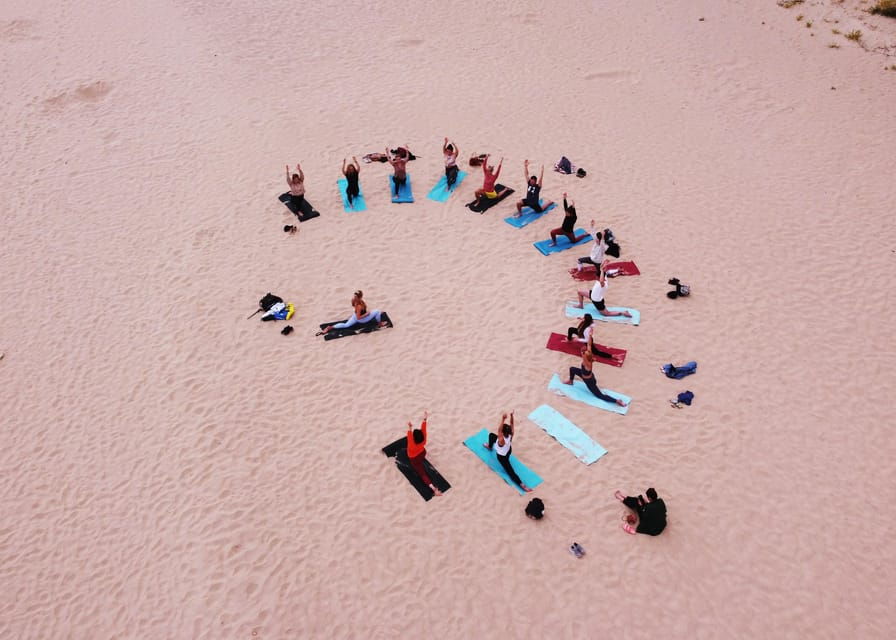 Morning Beach Yoga in Vila Lara/Porches by El Sol Lifestyle
