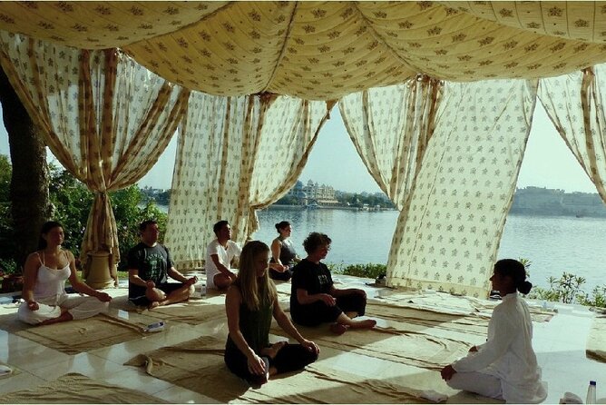 Morning Or Evening Yoga Overlooking Lake Pichola, Udaipur - Location and Scenic View