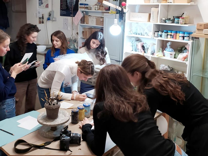 Mugello, Tuscany. Majolica Decoration Technique Workshop. - Workshop Overview