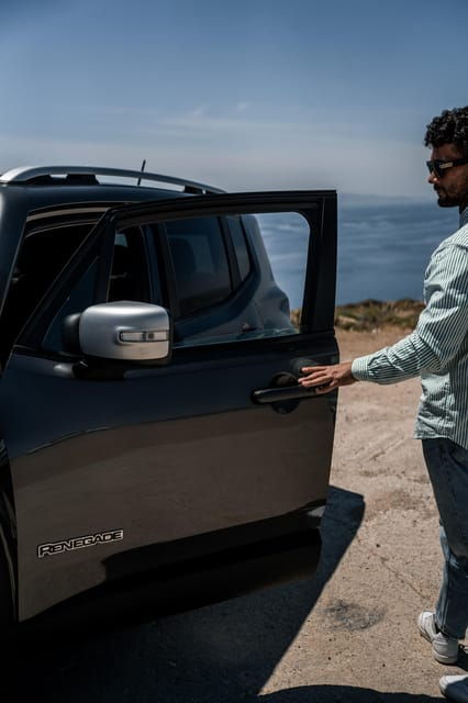 Mykonos: Airport and Port Transfer Service - Jeep Renegade - Service Overview