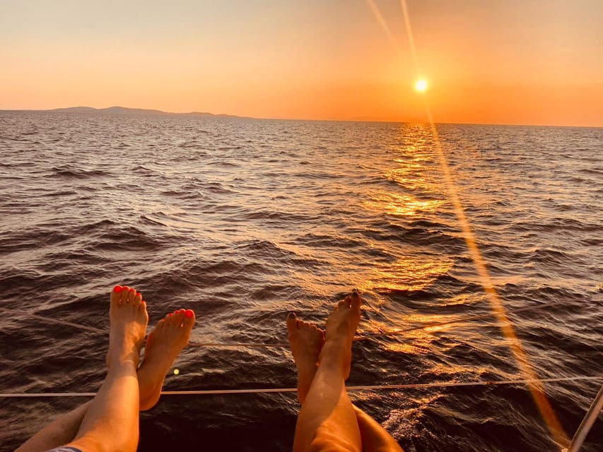 Mykonos: Rhenia Island Sunset Cruise With Transfer and Meal - Overview of the Sunset Cruise