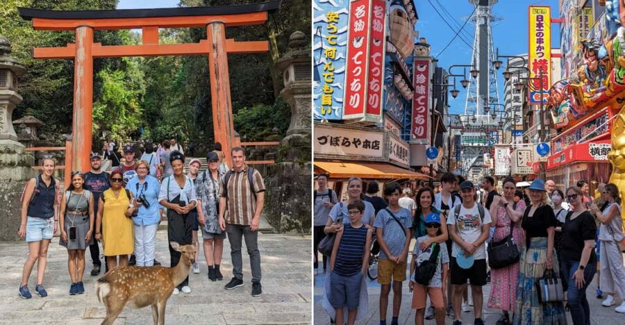 NARA E-BIKE / OSAKA HISTORY FOOD : ULTIMATE COMBO