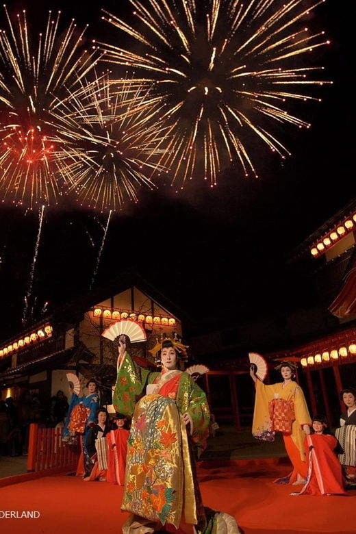 Nikko: Autumn Foliage, Edo Wonderland, & Fireworks Tour
