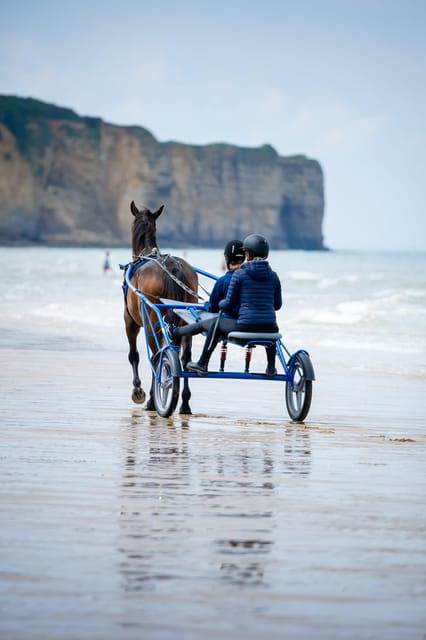 Omaha Beach: Sulky Baptism on the Beach