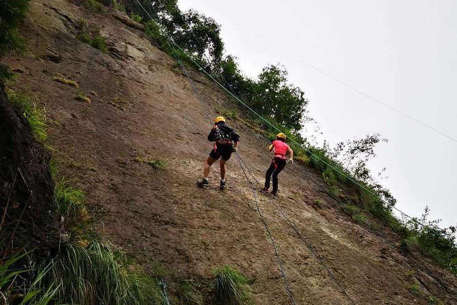 One-Day Caving, Rappelling and Hiking Guided Outdoor Tour From Hangzhou