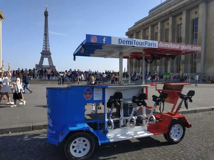 Paris: 1.5-Hour Eiffel Tower Beer Bike Tour - Tour Overview