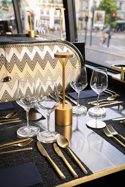 Paris Bus Toqué St Germain 5-Course Dinner/Champagne