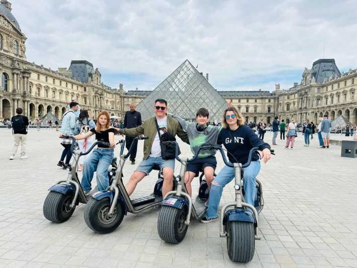 Paris: City Highlights Fat Tire E-Scooter or E-Bike Tour