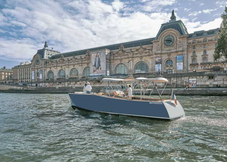 Paris: Exceptional Private Cruise Aboard Electric Boats - Overview of the Private Cruise