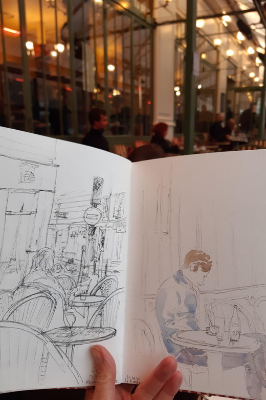Paris: Plein Air Sketching Course, Drawing & Watercolor - Class Activities
