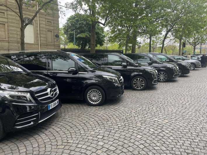 Paris: Private Executive Orly Airport Transfer - Vehicle Options and Features