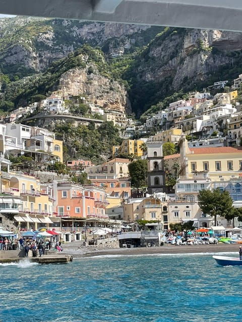 Positano: Taxi + Ferry From Paestum