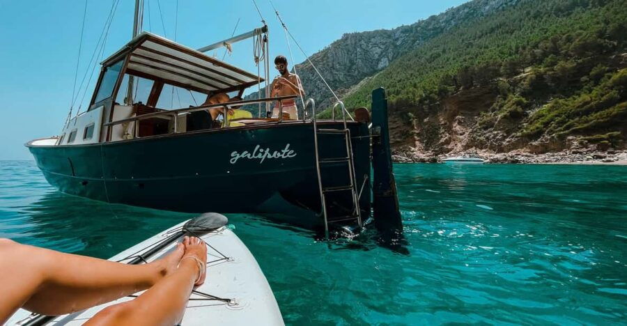Private Boat Tour Sailing the North Coast of Mallorca