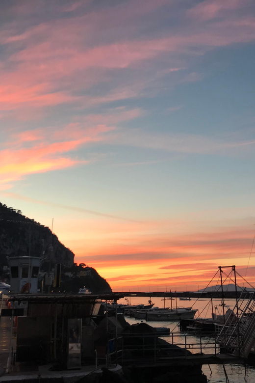 Private Boat Tour Sorrento Sunset With Hotel Pickup