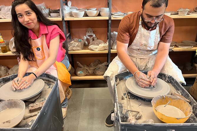 Private Clay Pottery Experience at Chalkbooard