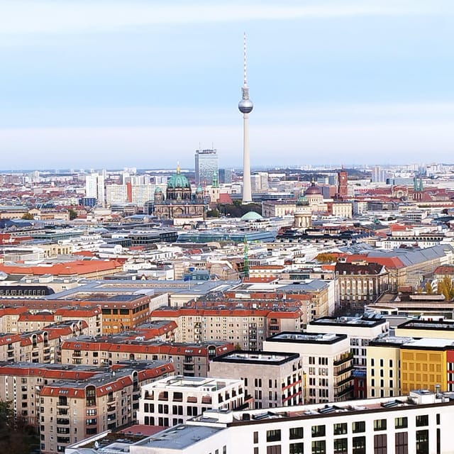Private Minivan Tour Berlin Highlights Driver and Guide